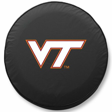 HOLLAND BAR STOOL CO 30 x 10 Virginia Tech Tire Cover TCE10VATechBK